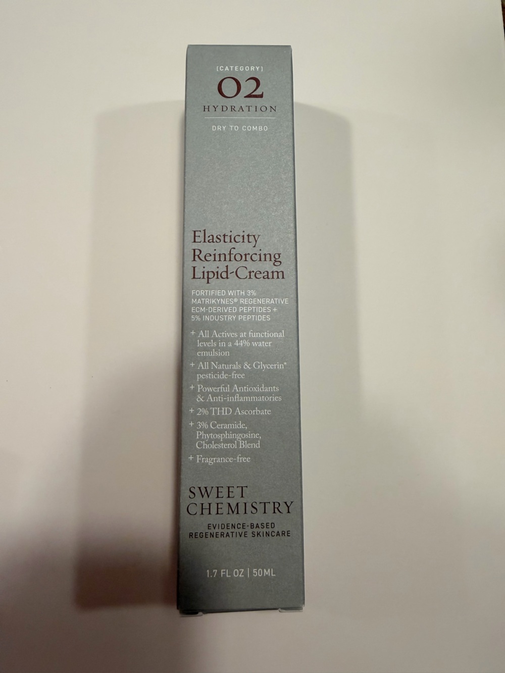 Sweet Chemistry Elasticity Reinforcing Lipid-Cream - 1.7 fl oz/50 ml